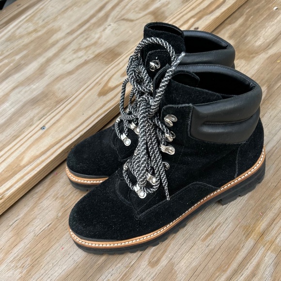 Marc Fisher Suede Lace-Up Boots – Women’s Size 8 - Picture 4 of 5